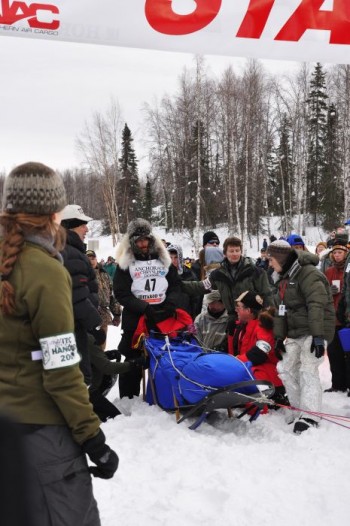 Lance off to Nome